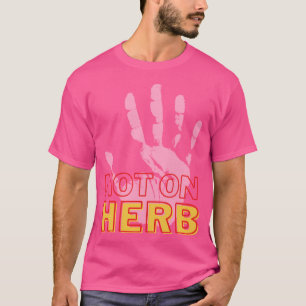 Camiseta Não em Herb