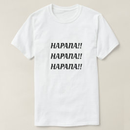Camiseta não em Swahili (Hapana)