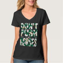 Não Empurre os Cavalos boho flores aquarela