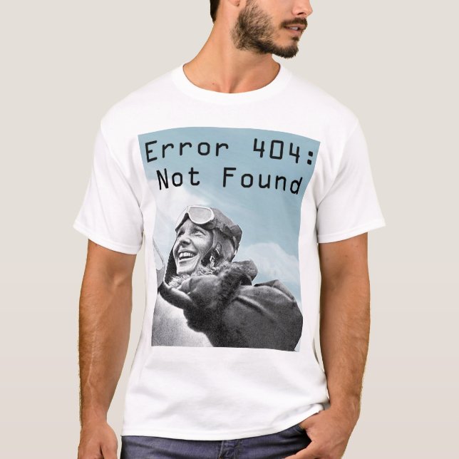 Camiseta Não encontrado (Frente)