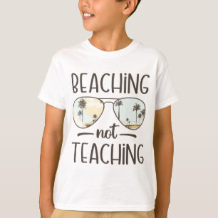 Camiseta Não Ensinando Férias de Verão de Professores Engra