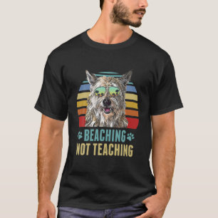 Camiseta Não Ensinando O Ensino Engraçado De Cachorro Berge
