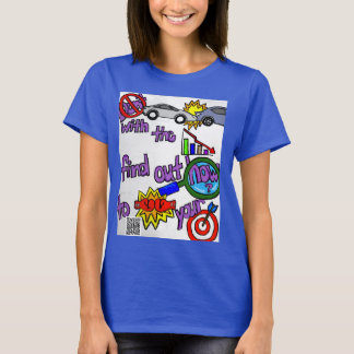 Camiseta Não entre em colapso com o mercado, ATINJA seu Alv