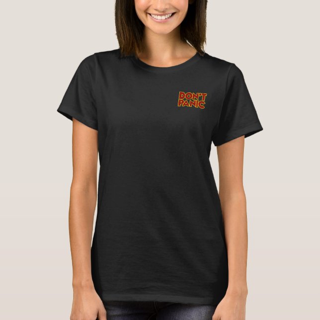 CAMISETA NÃO ENTRE EM PÂNICO (Frente)
