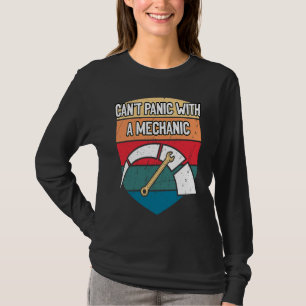 Camiseta Não Entre em Pânico com um Carro Mecânico  Enigma 