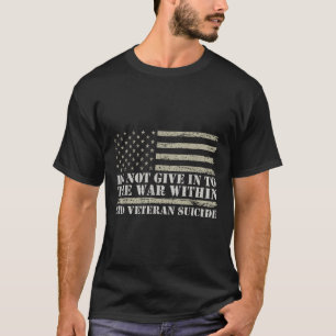 Camiseta Não Entregue À Guerra No Interior Dos Veteranos Me