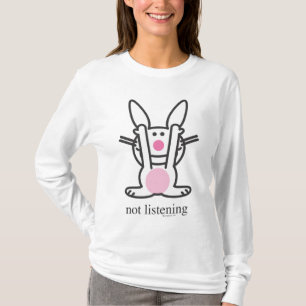 Camiseta Não escutando