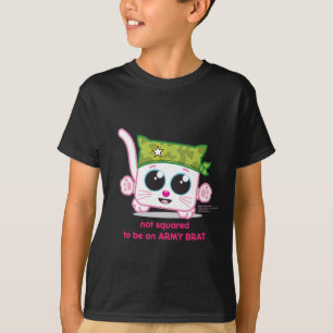 Camiseta Não esquadrado para ser um pirralho do exército