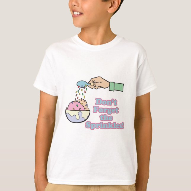Camiseta não esqueça os confeitos (Frente)