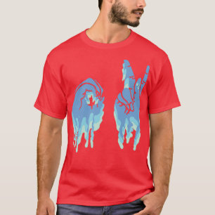 Camiseta Não está bem azul