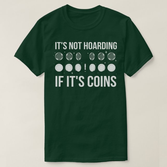 Camiseta Não Está Contendo Se Suas Moedas (Frente do Design)