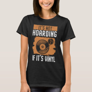 Camiseta Não está entoando se é música vinil record