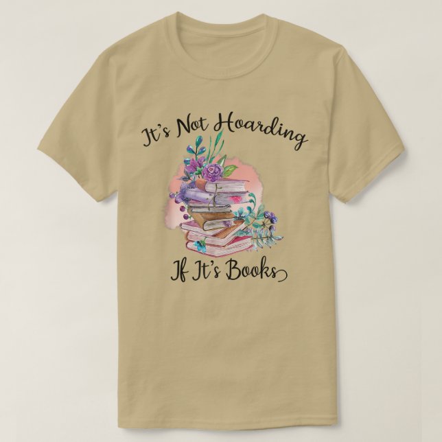 Camiseta Não está entoando se o dia de amante do livro de l (Frente do Design)