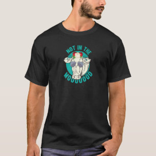 Camiseta Não Está No Mood Bezerrilha Floral Vaca Gado Não M