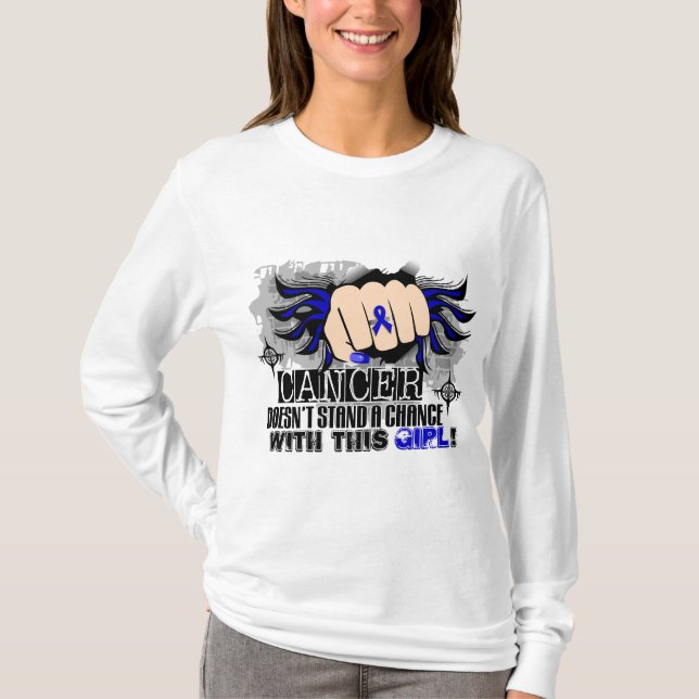 Camiseta Não está um cancer retal da possibilidade (Frente)