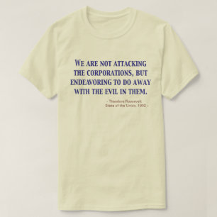 Camiseta Não estamos atacando... Estado da União 1902