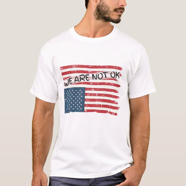 Camiseta Não Estamos Bem (Frente)