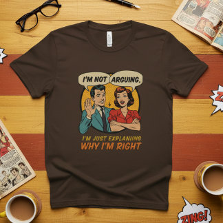 Camiseta Não estou a falar de Comic Retro Engraçado