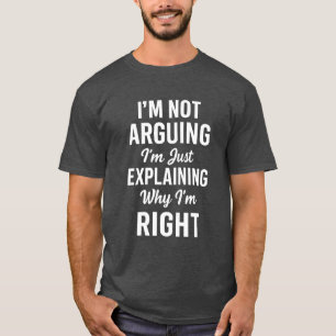 Camiseta Não estou a falar de uma citação sarcástica engraç