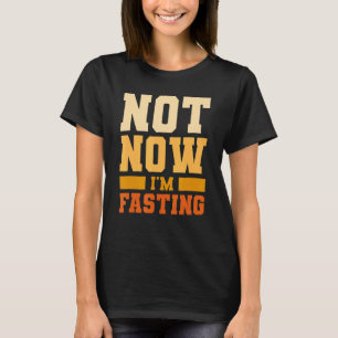 Camiseta Não estou a perder peso Dieta do resultado