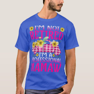 Camiseta Não estou aposentado sou uma maçã profissional, gi