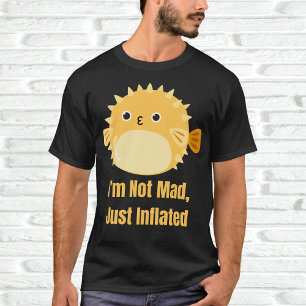 Camiseta Não Estou Bravo, Só Estou Inflado