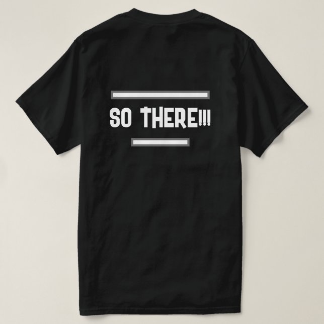 Camiseta Não estou discutindo (Verso do Design)