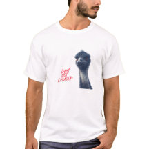 Não Estou Empolgada - Engraçada Citação Emu