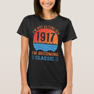 Camiseta Não estou ficando velho, estou me tornando clássic