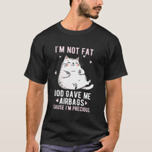 Camiseta Não Estou Gordo Deus Me Deu Airbags Gordinho Diver