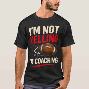 Camiseta NÃO Estou Gritando Estou Treinando Futebol Engraça
