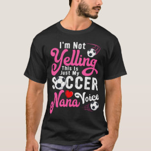 Camiseta Não Estou Gritando Que É Minha Voz Nana
