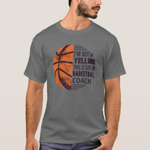 Camiseta Não estou gritando que é só meu treinador de ba