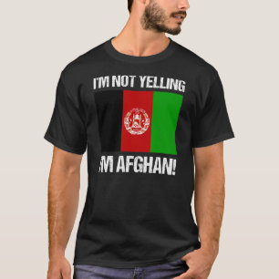 Camiseta Não estou gritando que sou a bandeira do país af