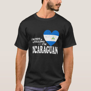 Camiseta Não Estou Gritando Sou Souvenir de Bandeira Nicara