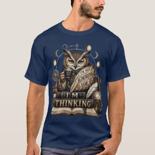 Camiseta Não Estou Ignorando Você Estou Pensando Café de Co