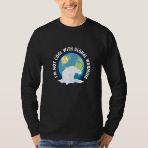 Camiseta Não estou Legal com o aquecimento global das urnas