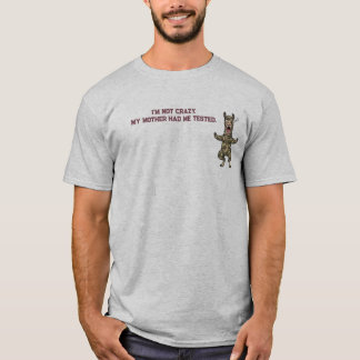 Camiseta Não estou louco
