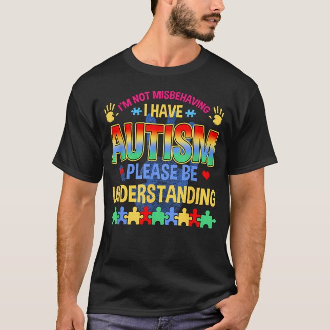Camiseta NÃO Estou Me Comportando Mal Eu Tenho (Frente)