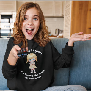 Camiseta Não estou mentindo. Estou dizendo a verdade anteci