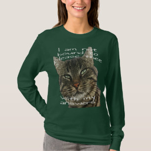 Camiseta Não Estou Obrigado a Agradar-Te Com As Minhas Resp