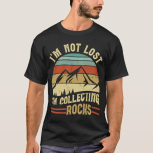 Camiseta Não estou perdido. Estou coletando o pôr do sol da