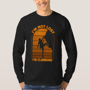 Camiseta Não Estou Perdido Estou Subindo Esporte de Velocid