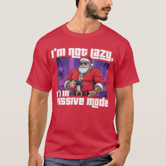 Camiseta Não Estou Preguiçoso Estou no Modo Passivo Jogos J