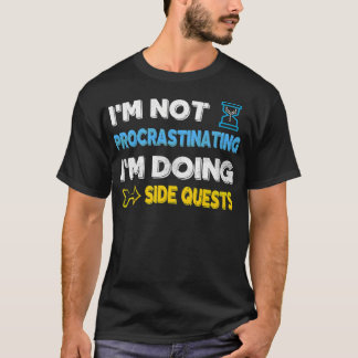 Camiseta Não Estou Procrastinando... Estou Fazendo Buscas L