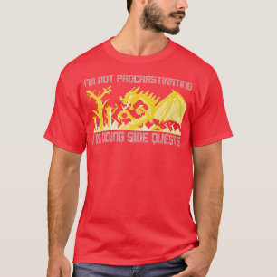 Camiseta Não estou procrastinando que estou fazendo buscas 