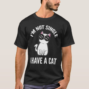 Camiseta Não Estou Solteiro Tenho Um Veterinário De Gatos