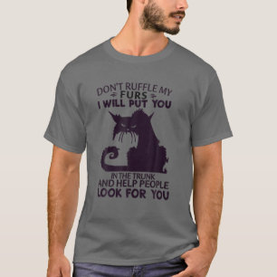 Camiseta Não estrague minhas peles. Ajudarei as Pessoas a
