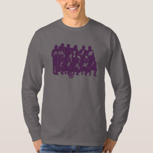 Camiseta Não, eu na Equipe de Futebol de Capa Longa