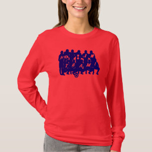 Camiseta Não, eu na Equipe Futebol de Capa longa